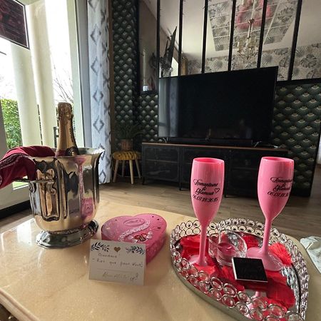 Romantisme Et Glamour Avec Spa ,Jardin Proche Zenith Dijon Zewnętrze zdjęcie